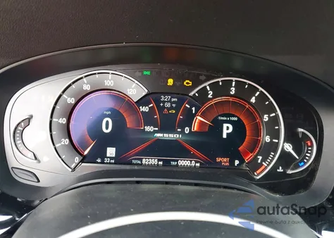 2018 BMW M550Xi z USA, uszkodzony, nr VIN WBAJB9C52JB287435